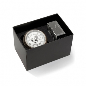 Ball shaped analogue desk clock