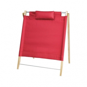 Foldable beach back rest