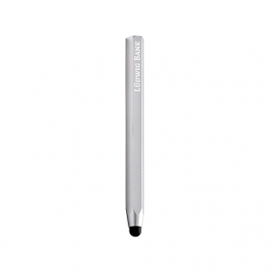 Touch pen in silver carton box