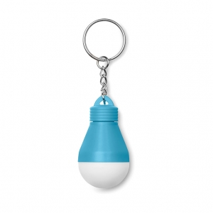 Light bulb key ring