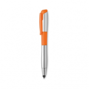 Twist ball pen with softtouch stylus