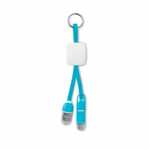 Keyring with USB type C plug