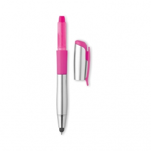 Twist ball pen with softtouch stylus