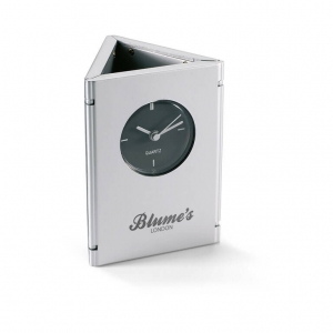 Foldable desk quartz clock