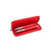 Metal ball and roller pen set