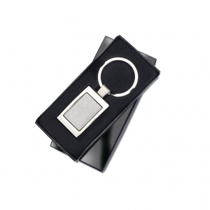 Metal Rectangular Key Ring