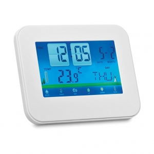 Touch screen weather station