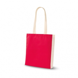 Shopping bag in nonwoven material