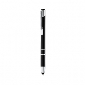 Aluminium push stylus ball pen