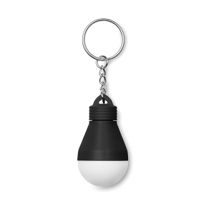 Light bulb key ring