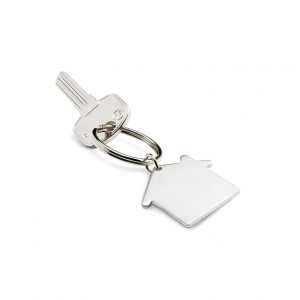 House shaped key ring