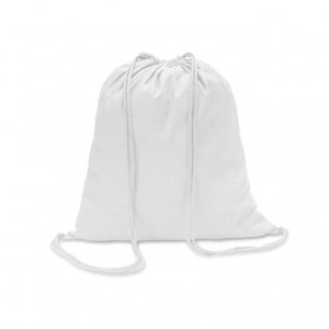 Drawstring bag in cotton