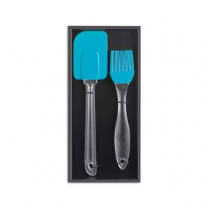 Silicone spatula and brush