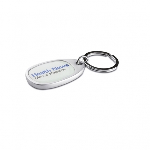 Metal key ring for doming