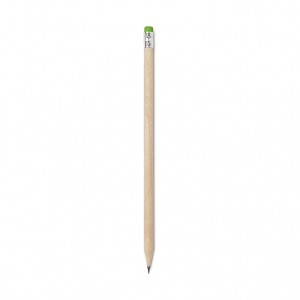 Pencil with eraser