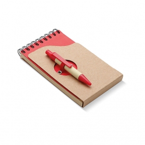 Note book with pen