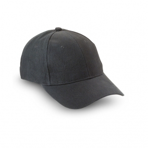 Baseball cap with adjustable rear strap