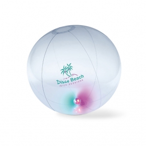 Inflatable ball in transparent PVC