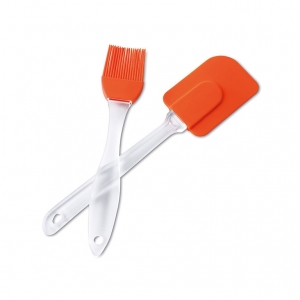 Silicone spatula and brush