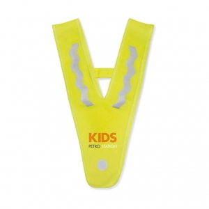 Children vest in triangle shape