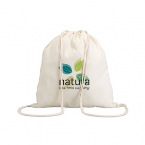 Cotton drawstring bag