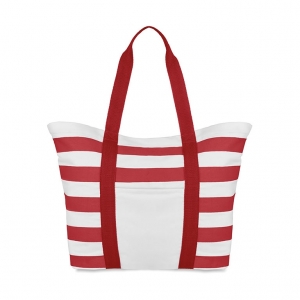 Beach bag in canvas