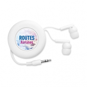 Retractable earphone