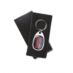 Metal key ring for doming