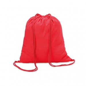 Drawstring bag in cotton