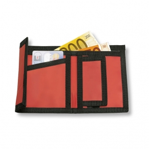 Bright coloured wallet