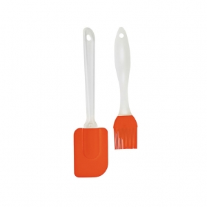 Silicone spatula and brush