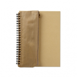 Notebook with pencilcase