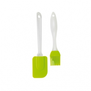 Silicone spatula and brush